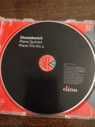 CD Shostakovich Piano Quintet / Trio No.2