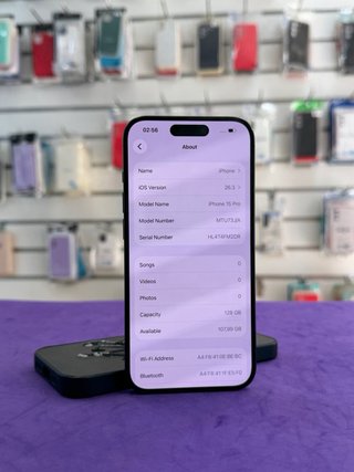 iPhone 15 Pro 128GB bateria 86%
