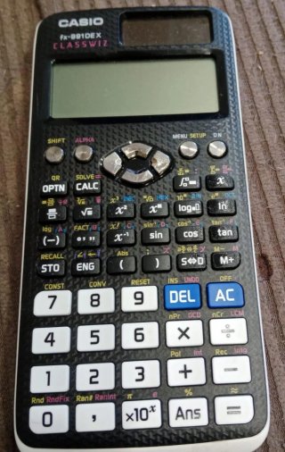 Calculadora Casio fx-991DEX ClassWiz