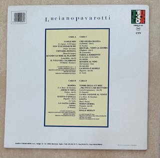 LUCIANO PAVAROTTI VINILO 2 LP EN DIRECTO 1992