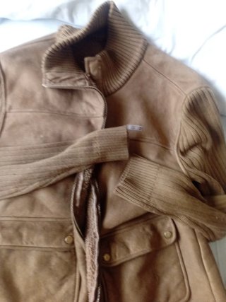 REGALO,Chaqueta Tex Talla L Marrón
