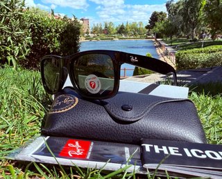 Gafas de sol RB4165 Justin Black Polarized