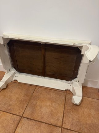 Mesa de centro de madera maciza
