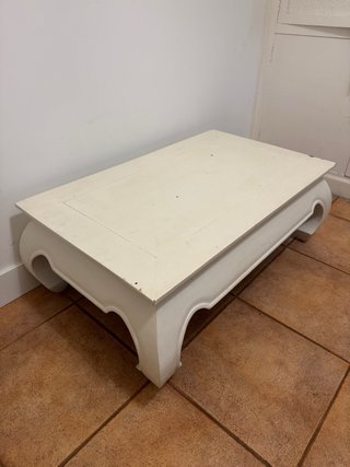 Mesa de centro de madera maciza