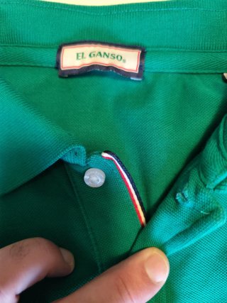 Polo El Ganso Nuevo Verde Talla L