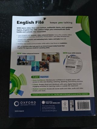 English File 5th Edition B1. Student's Book and...