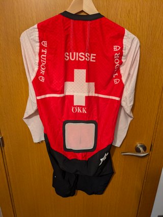 Mono ASSOS LS SPEEDFIRE Federacion Suiza talla L