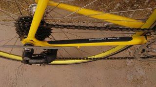 Bicicleta clasica de aluminio otero