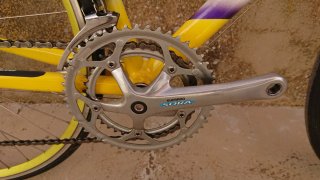 Bicicleta clasica de aluminio otero