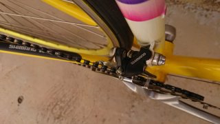 Bicicleta clasica de aluminio otero