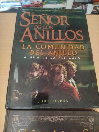 Libro rol  Señor de Los Anillos + album película