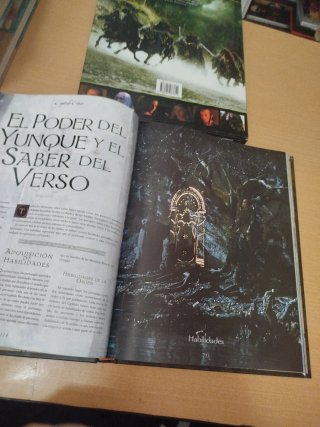 Libro rol  Señor de Los Anillos + album película