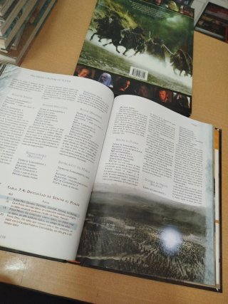 Libro rol  Señor de Los Anillos + album película
