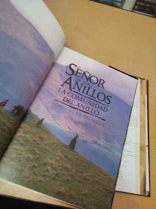 Libro rol  Señor de Los Anillos + album película