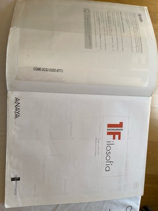 Filosofía 1 bachillerato