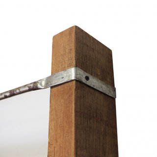 Libreria a Scala in Legno Massello 41x11x165cm