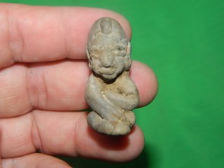 Figura terracota prehispanica Dios