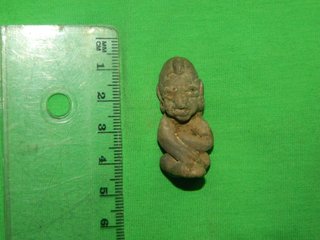 Figura terracota prehispanica Dios
