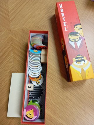 Kartel juego de mesa