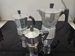 Cafetera Italiana Aluminio (grande)
