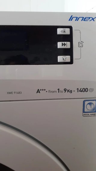 Lavadora Indesit 9kg 1400rpm