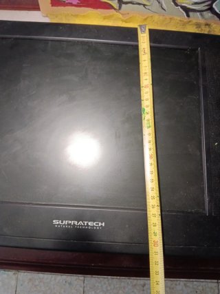 Monitor TV DVD Supratech Negro
