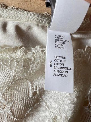 Studio La Perla - Braguita de encaje color marfil