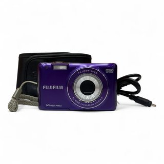 CAMARA DE FOTOS FUJIFILM JX500 MORADA + BATERIA + CABLE DE CARGA