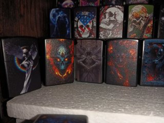 Accendini/Portacenere VIP Design tipo Zippo esclusivo