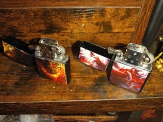 Accendini/Portacenere VIP Design tipo Zippo esclusivo