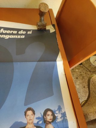 Póster James Bond Licencia para Matar Vintage