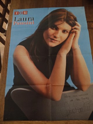 Póster Jorobado de Notre Dame/Laura Pausini 80x56
