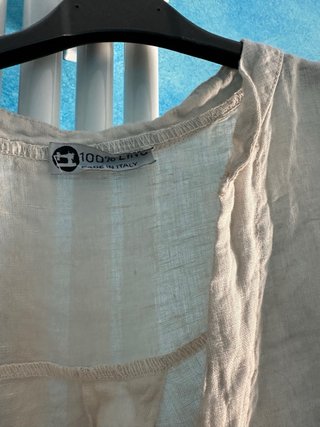 Completo in lino beige taglia unica