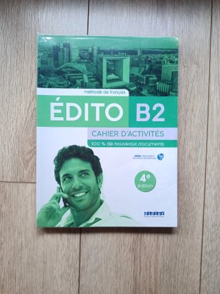 2 libros: Edito B2 Livre de l'élève+ Cahier d'acti