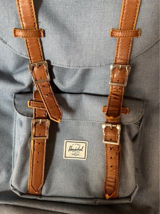 Mochila Herschel 21L Azul y Marrón
