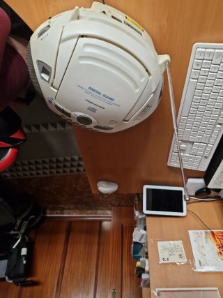 Bluesky Lector CD, Cassette y Radio Blanco