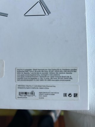 Cover Smart Folio iPad Pro 11 Grigio Carbonio