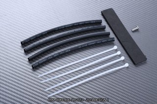Portamatrículas corto KTM DUKE 690 / R 2012 - 2019