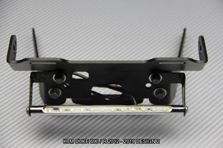 Portamatrículas corto KTM DUKE 690 / R 2012 - 2019