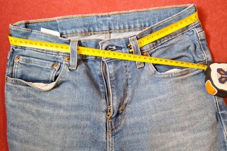 Jeans Levis 511 Blu taglia W31 L34 - IT 44