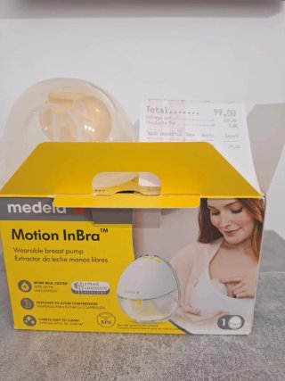Medela Motion InBra Sacaleches Eléctrico Portátil