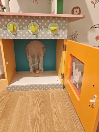 Cocinita de madera infantil