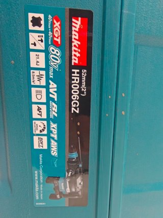 Martillo Makita HR006Gz XGT2 80Vmax