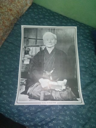 Póster Gichin Funakoshi