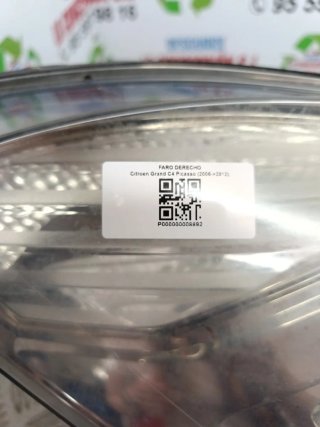 Faro Xenon Citroen C4 Picasso 2006-2012