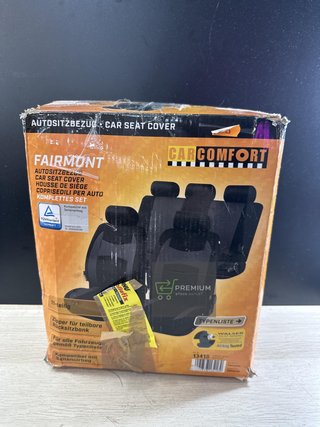 CarComfort Asiento de coche Fairmont Juego gris, 13418