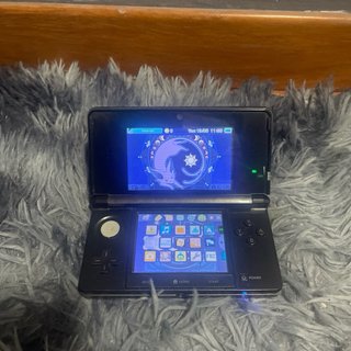 Nintendo 3DS (mod) Cosmo Black con scheda sd 16gb