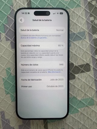 iPhone 15 Pro 256GB Azul Marino