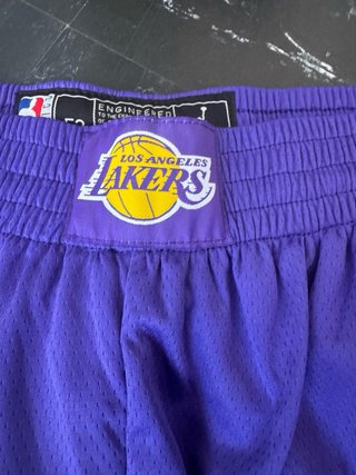 Pantaloncini Jordan Lakers Viola Neri