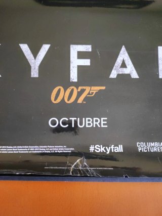 Póster SKYFALL original Daniel Craig